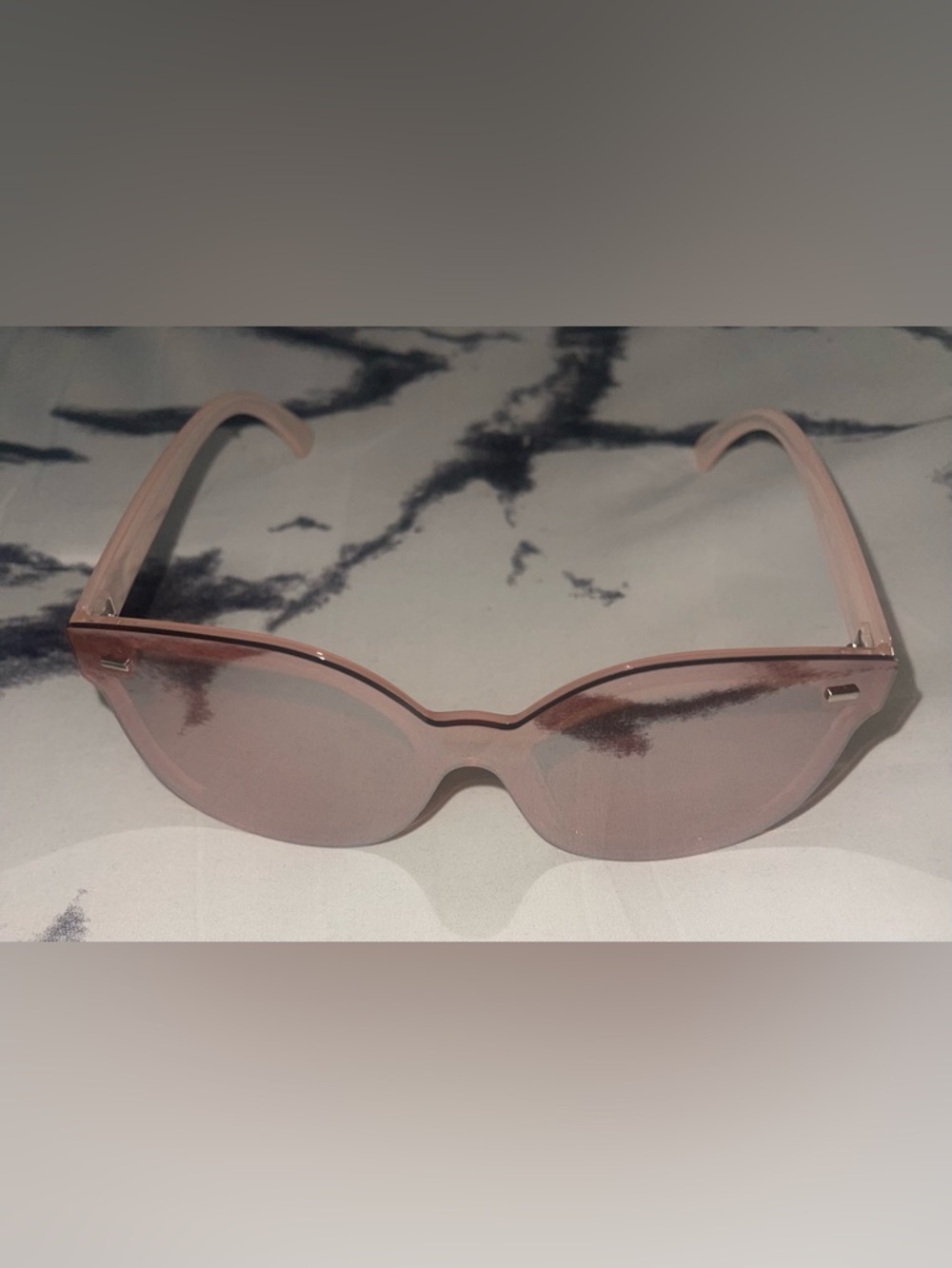 Pink Cat-Eye Sunglasses